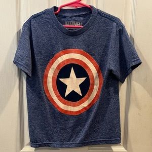 Boys Captain America Tee